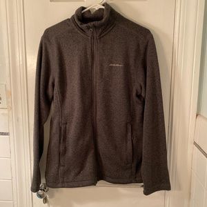 eddie bauer mens zip up size small